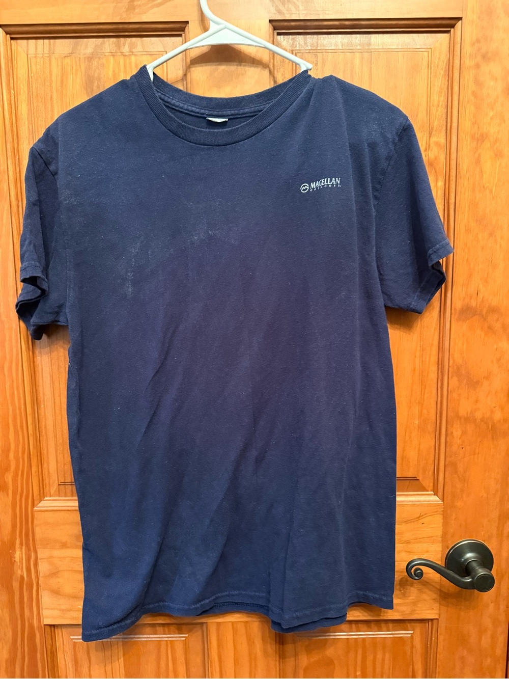 Magellan Outdoors Navy Blue Short Sleeve Tee